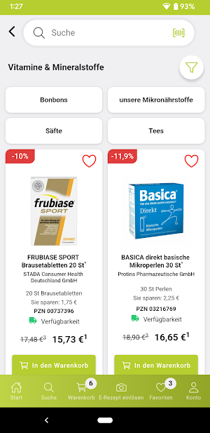 AApo-shop Apotheke & E-Rezept Screenshot 2