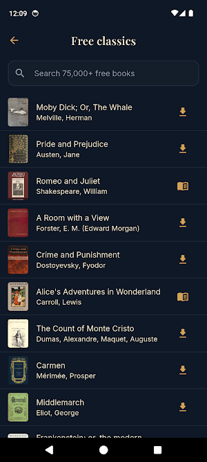 Storyshelf: EPUB Reader Screenshot 2