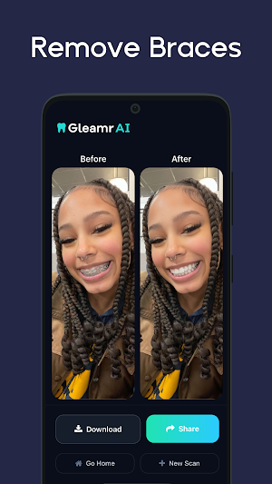 Gleamr AI - Smile Editor Screenshot 1