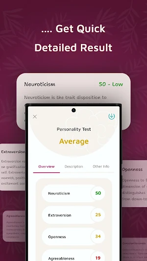 Psychological Personality Test Screenshot 3