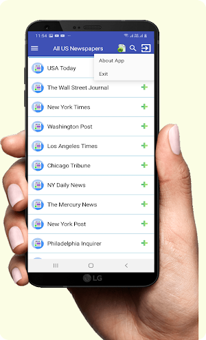 US Newspapers Screenshot 2