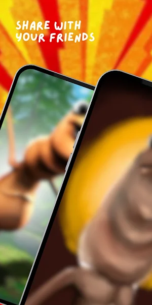 Marcus The Worm Wallpaper Screenshot 1