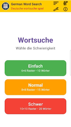 German Word Search Screenshot 0