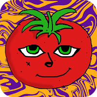 Mr Hungry Tomato Coloring