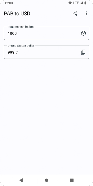 PAB to USD Screenshot 0