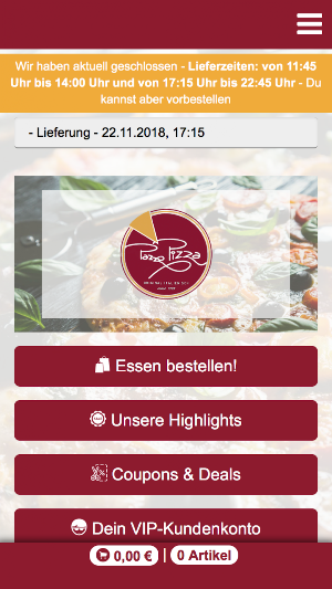 Pazzo Pizza Screenshot 0
