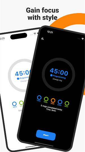 Focus Rings: Keep Deep Focus Screenshot 1