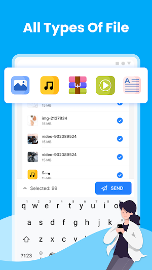 Share it - Send Anywhere - Data Transfer Screenshot 2