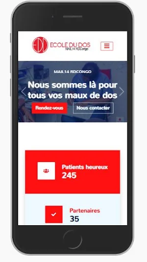 Ecole du dos Mail14 Rdcongo Screenshot 0