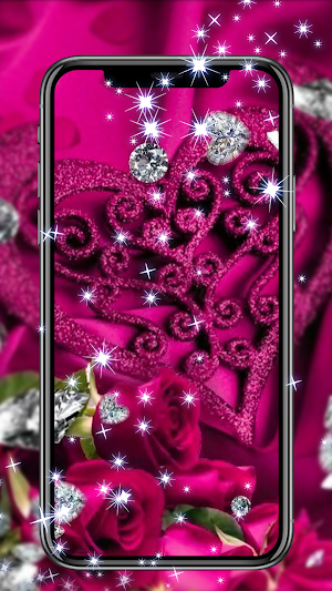 Pink Rose Live Wallpapers HD Screenshot 2