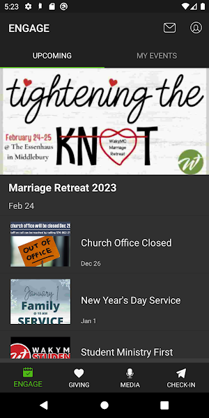 Wakarusa Missionary Church Screenshot 1