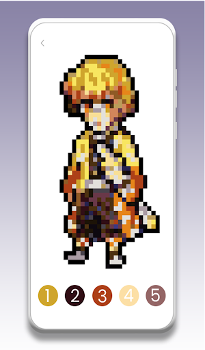 Kimetsu no Yaiba Pixel Art Screenshot 1