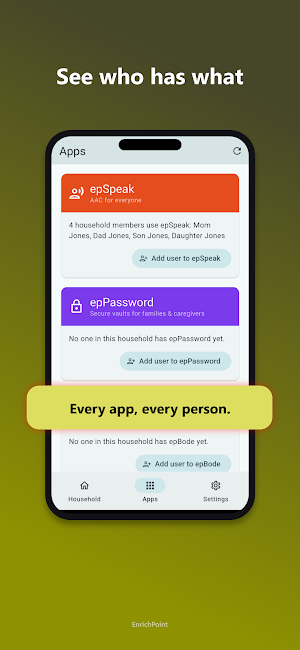 epCaregiver Screenshot 2