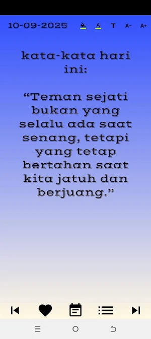Kata-Kata Hari Ini Screenshot 3
