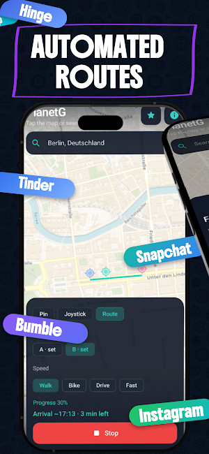 PlanetG: GPS Spoofer Screenshot 2