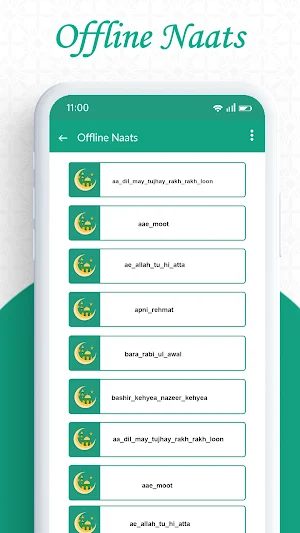 Islamic Audio naat Screenshot 3