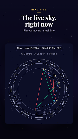 MoveStar: Live Birth Chart Screenshot 0