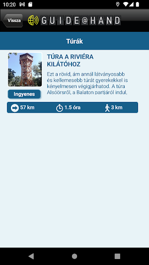 Balaton Riviéra Bike Screenshot 2