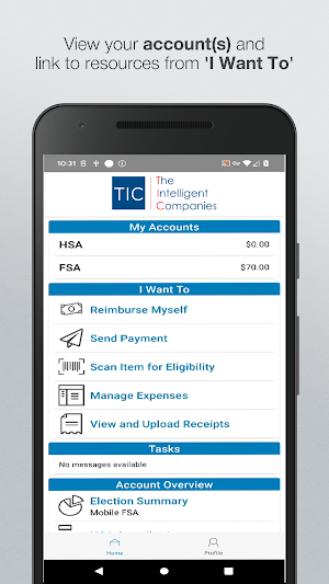 TIC Flex Benefits Screenshot 0