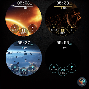 Space Odyssey - watch face Screenshot 2