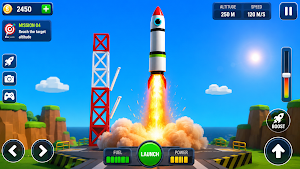 Rocket Launch: Space Flight Screenshot 1