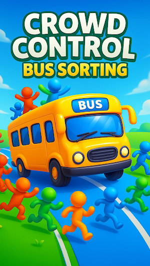 Crowd Control - Bus Sorting Screenshot 0