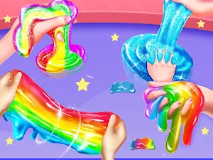 Rainbow Slime Maker Chef Screenshot 0