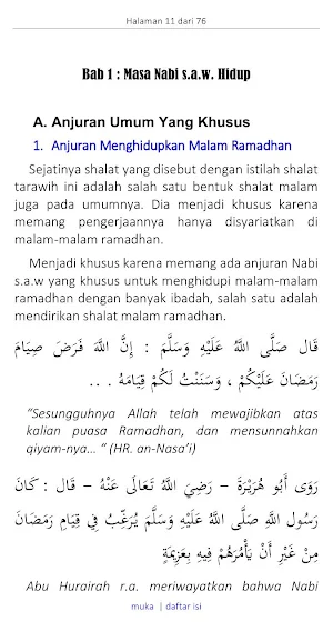 Sejarah Tarawih Screenshot 2