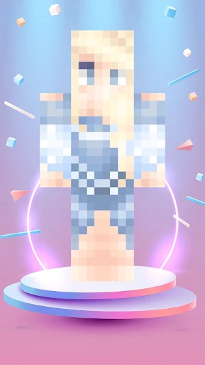 Elsa Skin for Minecraft Screenshot 1