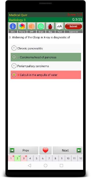 Medical Quiz Screenshot 1