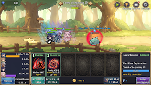Aeterna Loop:Tactical Idle RPG Screenshot 1