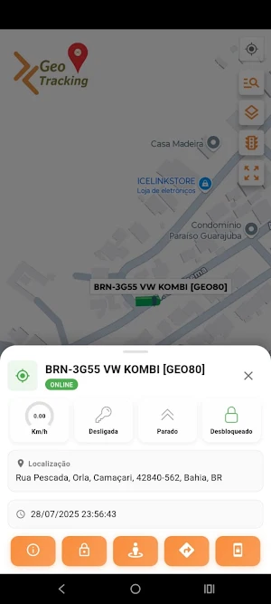 Geotracking Rastreamento Screenshot 0
