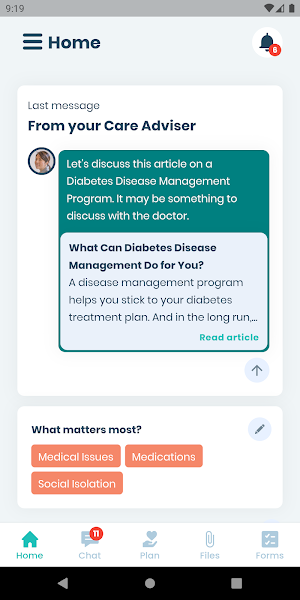 eFamilyCare Screenshot 1
