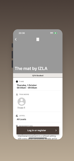 Izla Pilates Screenshot 2