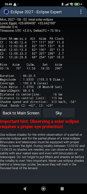 Eclipse 2027 Screenshot 3