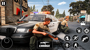 Police Simulator Cop Car Games Screenshot 1