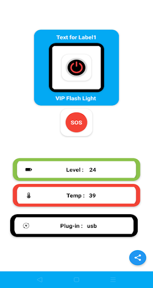 Vip Flashlight Screenshot 0