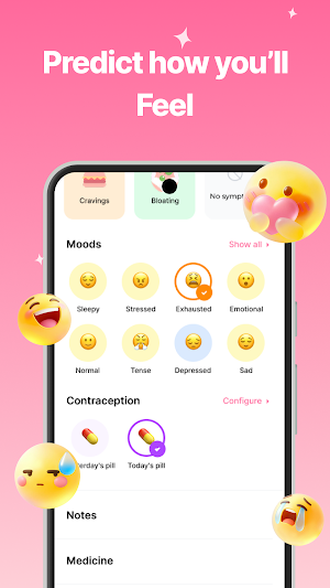 Ovia: Period Ovulation Tracker Screenshot 1