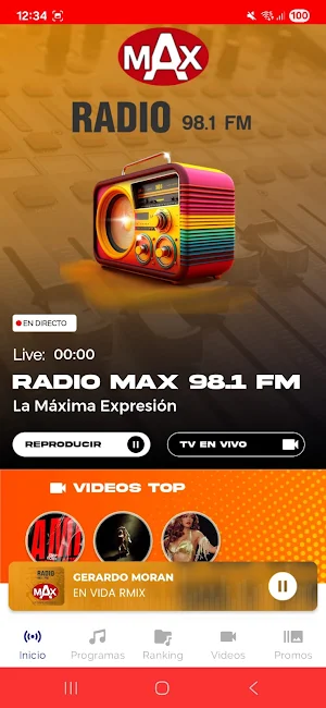 RADIO MAX ECUADOR Screenshot 1