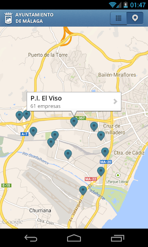 Parques Empresariales Málaga Screenshot 3