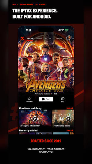 IPTVX Screenshot 0