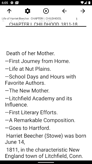 Book, Life of Harriet Beecher  Screenshot 1