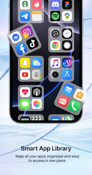 Launcher OS: Pure Style Screenshot 2