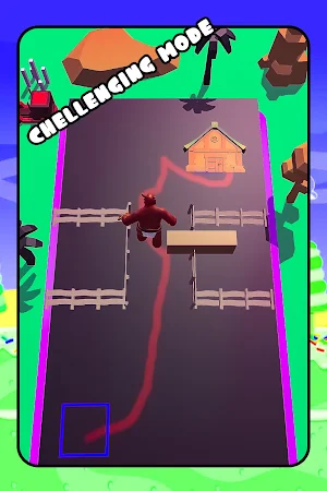 Draw to Home - Monster 3D Dash Screenshot 1