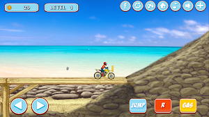 Moto Beach Ride 4K TV Screenshot 1
