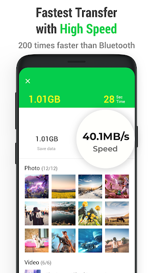 Share Apps & File Transfer - inShare Screenshot 1