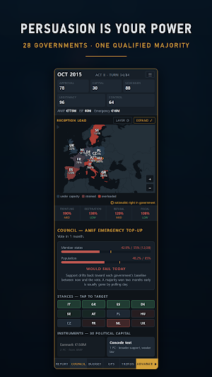 EU Immigration Simulator Screenshot 2