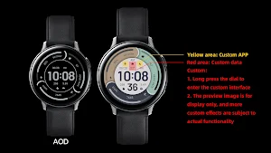 Tricolor Colored For Wear OS Screenshot 0