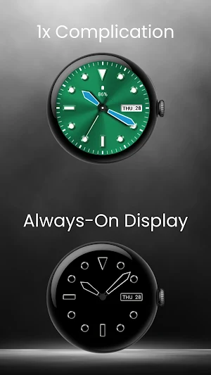 Diver Analog Watch Face: GL102 Screenshot 3