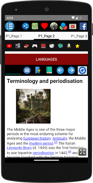 Medieval/Middle Ages - History Screenshot 2